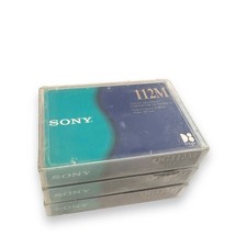 SONY Data Tape Cartridges QG112M 5.0GB 112M New Factory Sealed Lot of 3