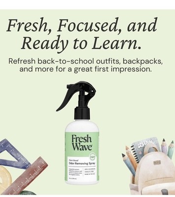 Fresh Wave Odor Eliminator Spray & Air Freshener, 8 Fl. Oz., Natural Ingredients