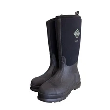 MUCK BOOT COMPANY Men's Waterproof Outdoor Chore Hi Black Work Boots SIze 8