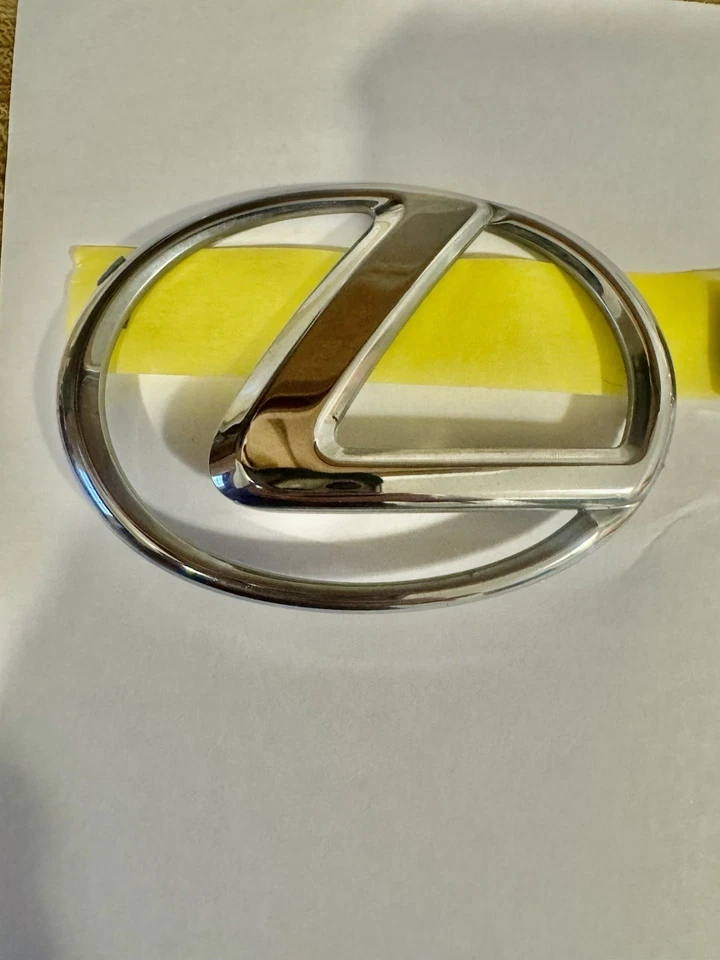OEM Trunk Emblem Fits 2014 2015 2016 2017 2018 2019 Lexus IS350 And F Sport - Image 3 of 3
