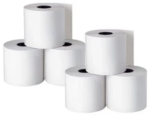 1InTheOffice Adding Machine/Calculator Roll, 16 lb, 1/2" Core, 2-1/4" x 150 f...