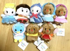 Disney Store Japan Urupocha Chan Cinderella Plush Toy Jaq Gus Suzy Perla NWT F/S
