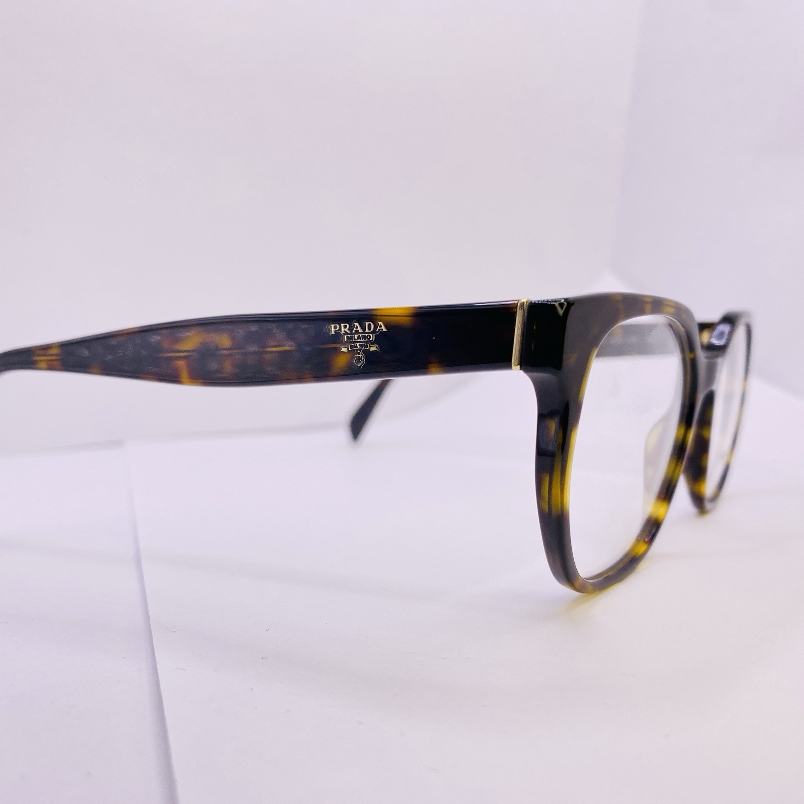 Prada Milano Eyeglasses Frames VPR 02U 2AU-1O1 50 [] 17 140 MM Havana Tortoise thumbnail 8