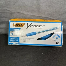 BIC MV11BK 0.9 mm Mechanical Pencil - Black Lead/Turquoise Barrel (1-Dozen) New
