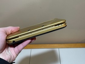 Nintendo 3DS XL Legend of Zelda Link Between Worlds Gold Console + Games WORKS