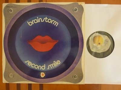 Brainstorm Vinyl LP - ''Second Smile'' - Intercord Spiegelei German Krautrock 1973