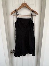 Old Navy Strappy Tie Straps Black Dress Size M
