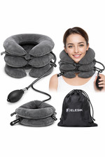 Neck Stretcher Cervical Traction Device Neck Brace Pain Relief Support Pillow