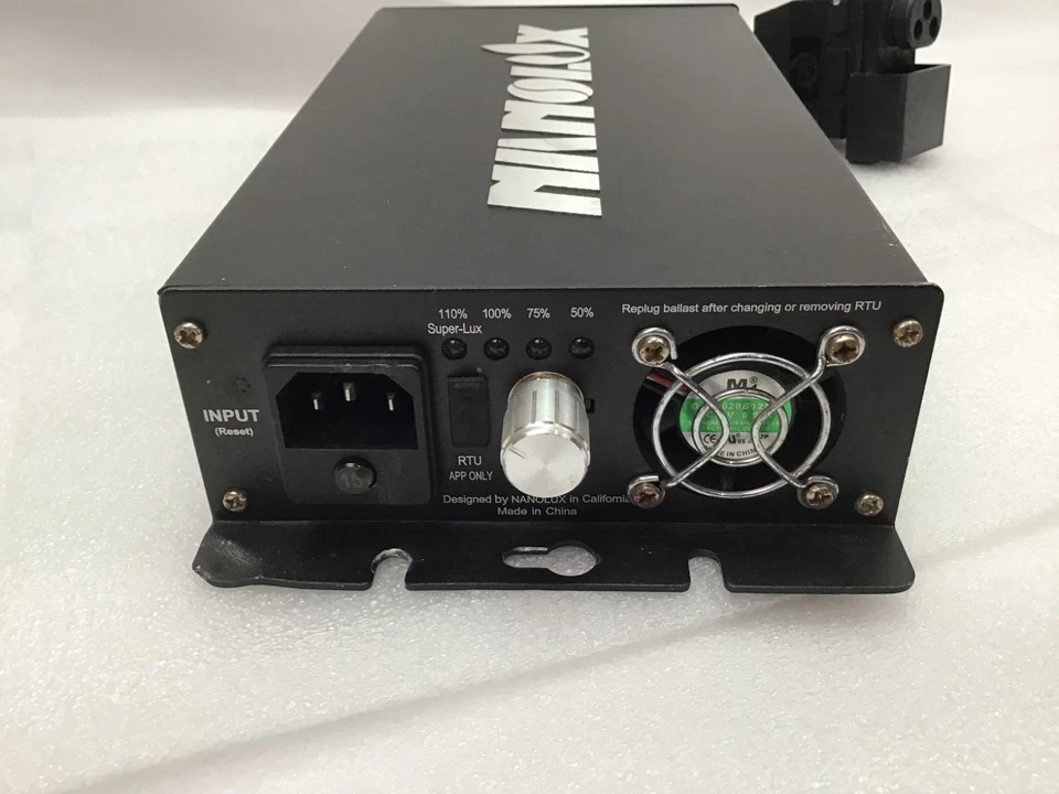 NANOLUX OG Series 1000 W Digital Electronic Grow Ballast Super Lux 110% HP S/MH - Image 2 of 4