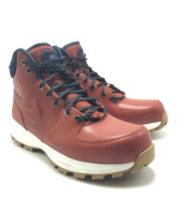 NEW* Men Nike Manoa Leather SE boots Rugged Orange (DC8892 800