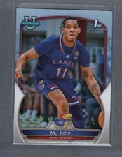 2022-23 Bowman University Chrome MJ Rice Silver Refractor #56