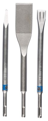 Bosch Professional 3 tlg. Gemischtes SDS Plus Stechbeitel-Set (für Beton, Ziegel,