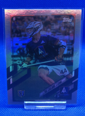 03/10 Tre LeClaire RC SILVER Foil Parallel Topps 2021 Lacrosse 1st Edition PLL