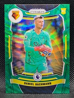 2021-22 Panini Prizm EPL Green Wave Prizm Daniel Bachmann RC - Watford F.C.