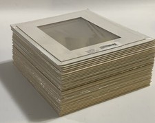33 Lot Sealed Frame Matting 8 x 10 - 5 x 7 / Opening 4.5 x 6.5 Paget Industries
