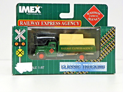 IMEX 1:87 SCALE RTR ''RAILWAY EXPRESS AGENCY'' DIECAST CLASSIC TRUCKING MODEL KIT