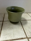 McCoy Floraline 410 Green Pottery Planter Vintage Made in U.S.A