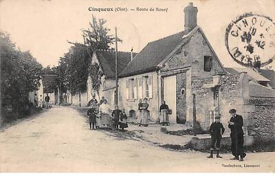 60 - Cinqueux - SAN21853 - Route de Rosoy