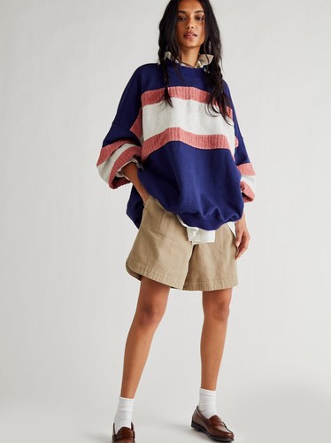 Free People Golden State Pullover in 