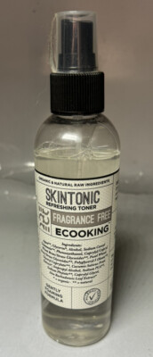 Skintonic Ecooking Skin Tonic Refreshing all skin types 200ml RRP Free Ship USA