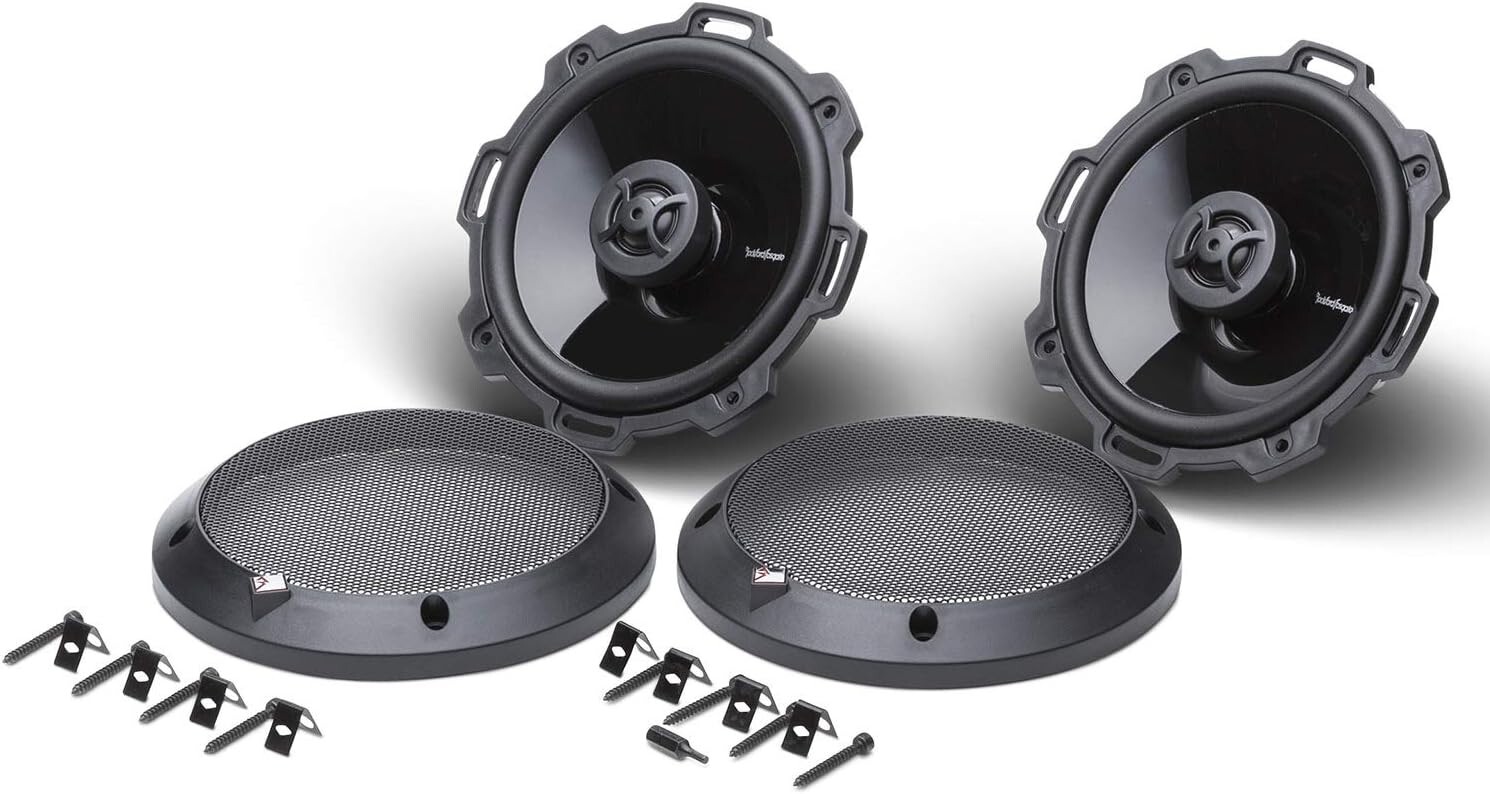 Rockford Fosgate Punch P152 80 Вт 525-дюймовые 2-полосные 4-Омные полнодиапазонные коаксиальные колонки 15690₽