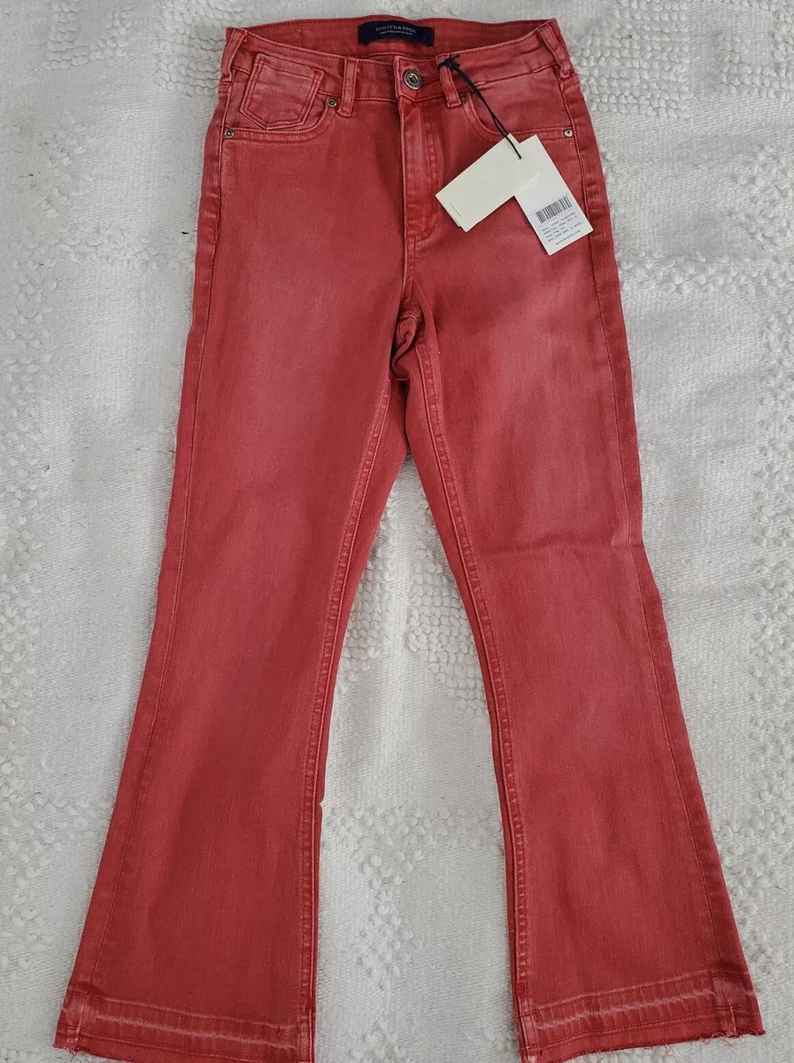 Kids red jeans 2025