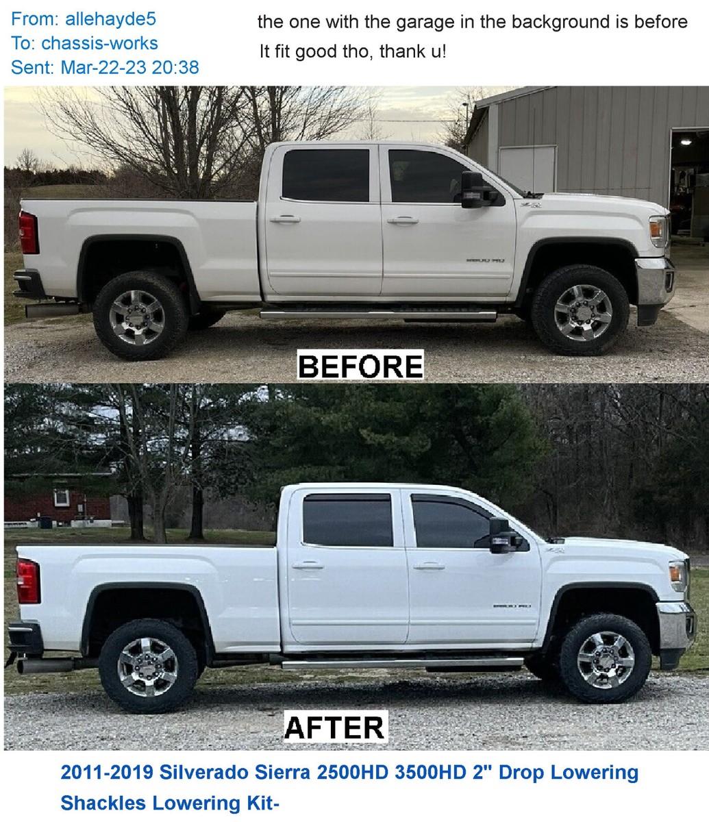 2011-2019 Silverado Sierra 2500HD 3500HD 2