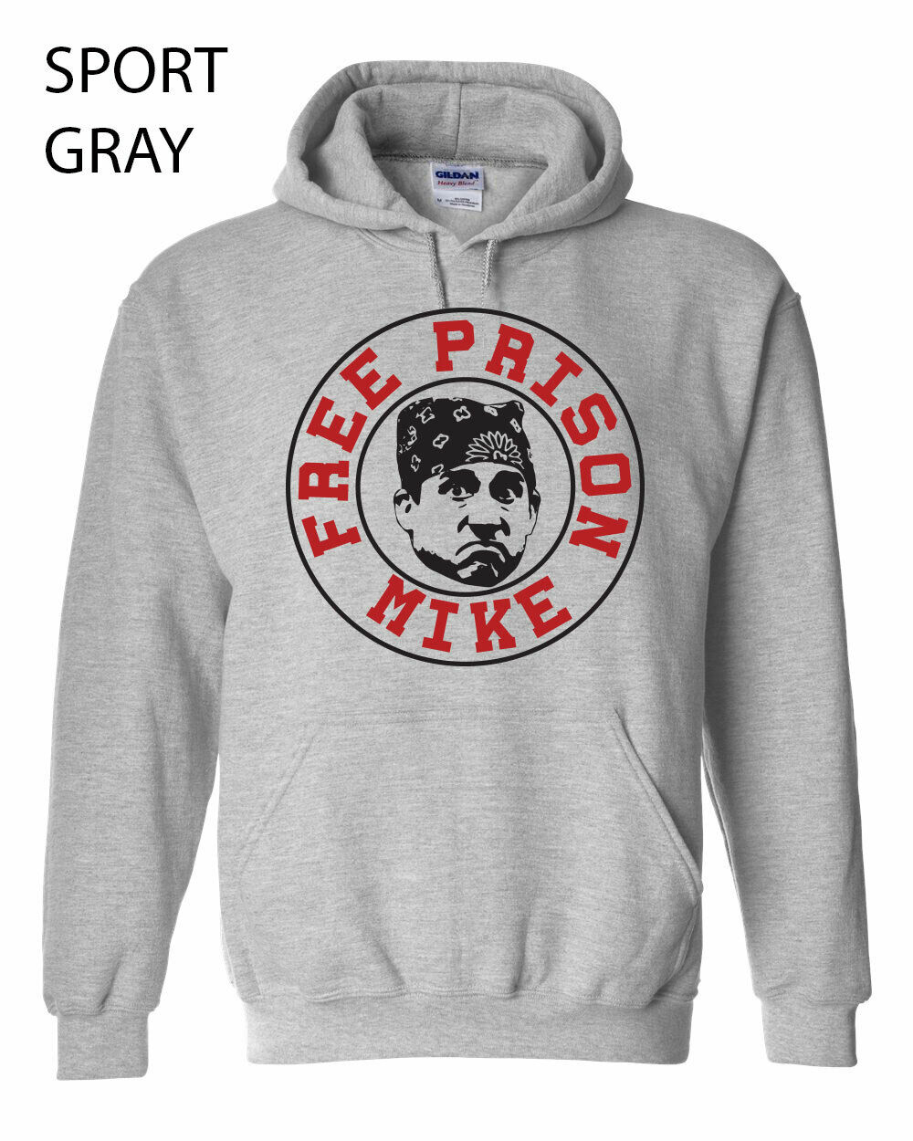 473 Free Prison Mike Hoodie funny the office costume scott party dwight schrute