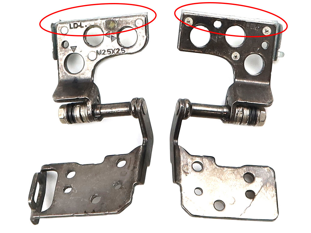 Acer Nitro 5 AN515-57 Laptop LCD Hinge Set AM3AT000500_AM3AT000600 Damaged-image