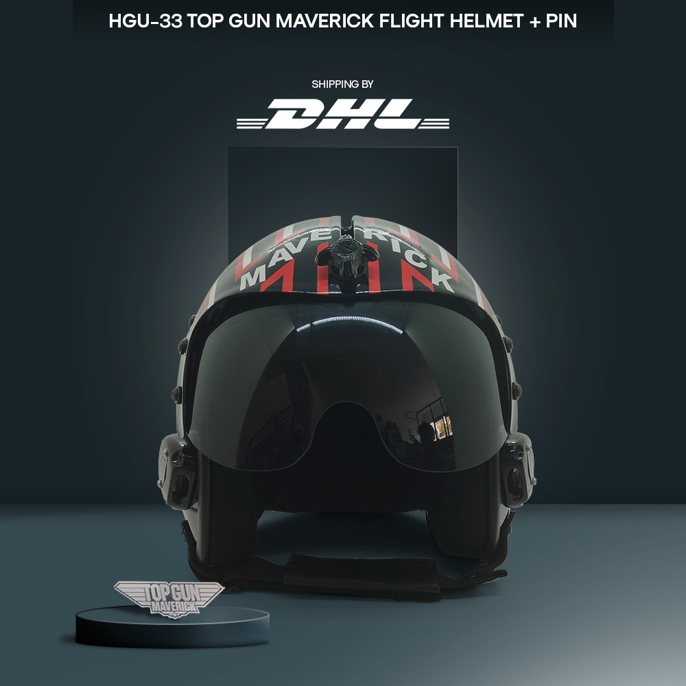 HGU-33 TOP GUN MAVERICK FLIGHT HELMET PIN Tertia Sensu