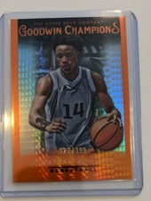 2021 UD Upper Deck Goodwin Champions Platinum Orange #/399 - Jonathan Kuminga
