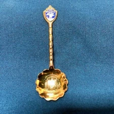 Minnesota Land of 10000 Lakes Solid Copper Collectable Miniature Spoon  