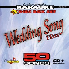 Karaoke Chartbuster 3 Disc CD G 5026 Weeding Songs NEW IN CASE with SONG LIST