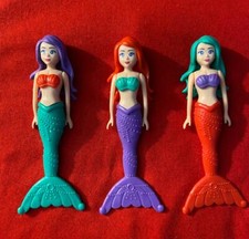 Set of 3 Banzai Magical Mermaid Dolls under
