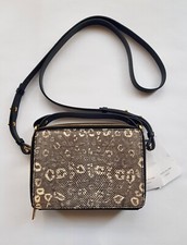 New Sophie Hulme Bag Mini Trunk Saddle Leather / Lizard Bag