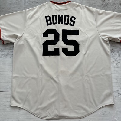 GIANTS BONDS 25 ユニフォーム San Francisco Giants 2025 Black Heritage #25 Bonds Jersey size