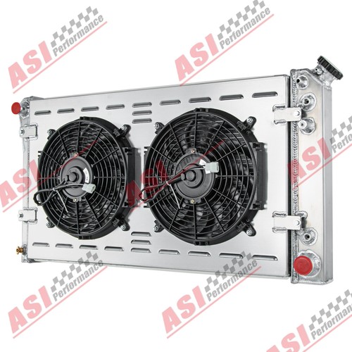 4 Row Radiator Shroud Fan Relay For 1991-93 Chevy Caprice Buick Roadmaster 5.0L - Picture 11 of 13