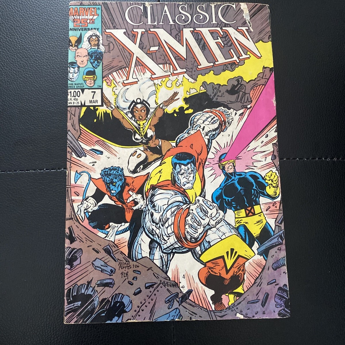 1986 Marvel Comic Books 25th Anniversary Classic X-Men Mar 7th | eBay