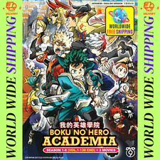 Boku no Hero Academia My Hero Academia Complete DVD Anime Season 1-6  3 Movie