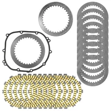 Clutch Friction Steel Plates Kit for Kawasaki Ninja ZX-9R ZX9R ZX900 1998 - 2003