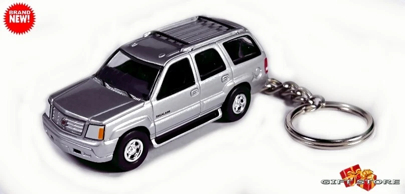🎁🎁RARE KEYCHAIN SILVER CADILLAC ESCALADE CUSTOM GREAT GIFT or DESK DISPLAY🎁🎁 - Image 4 of 4
