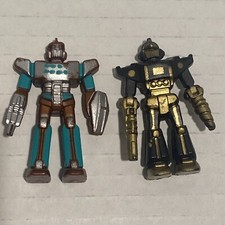 Vintage Soma Sonic Rangers Mini Figures 1990's Sci Fi Figures Lot