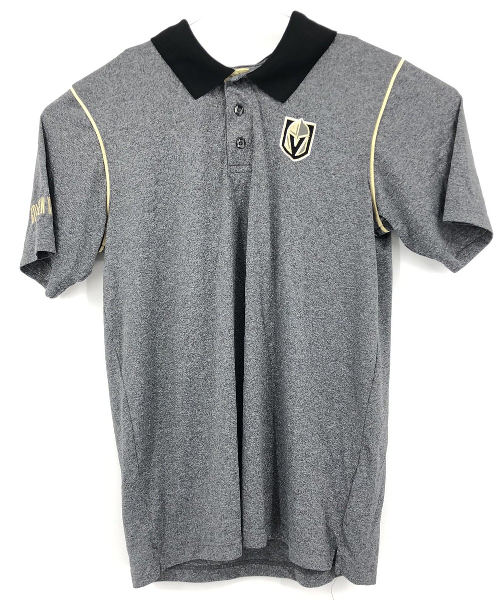 short sleeve vegas gold polo shirts