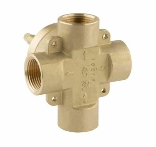 SIGNATURE HARDWARE 446519 3/4" 6-Way In-Wall Diverter Rough In Valve SH6103 - Picture 2 of 2