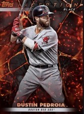 [DIGITAL] Topps Bunt - Dustin Pedroia - Inception Black 23 S1 - Fire Base