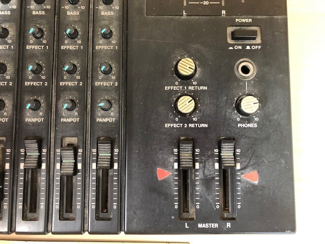 BOSS BX-8 8チャンネル ステレオミキサー (ジャンク) Boss BX-8 8 Channel Stereo Mixer Free ship Fast ship From