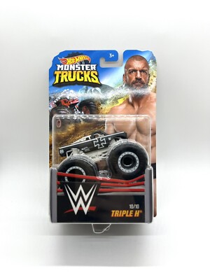 Monster Trucks WWE TRIPLE H DIE-CAST 1:64 *Slam Fest Series* 2018 Hot Wheels (3)