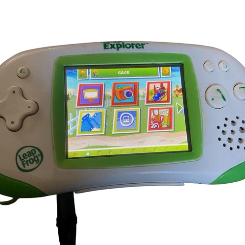 Leapfrog Leapster Explorer Learning Handheld Game System No Power Cord Works! - Picture 7 of 12