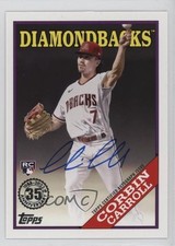 2023 Topps Series 2 1988 Topps Baseball Auto Corbin Carroll #88BA-CCA Auto v9t