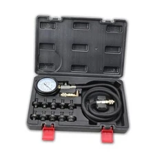 Oil Pressure Tester Kit 0-140 PSI, Professional Engine Oil Pressure Gauge 
